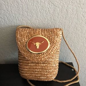Authentic Wimberly Texas Wicker Purse